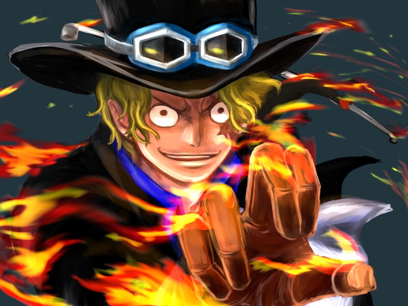 Sabo Trained Under Monkey D Dragon One Piece Gold