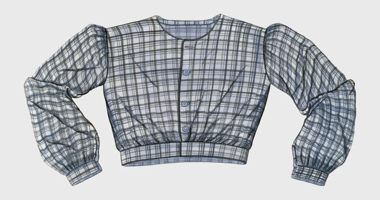 Sims 4 BurritoSims Rib Cage Crop Sweater